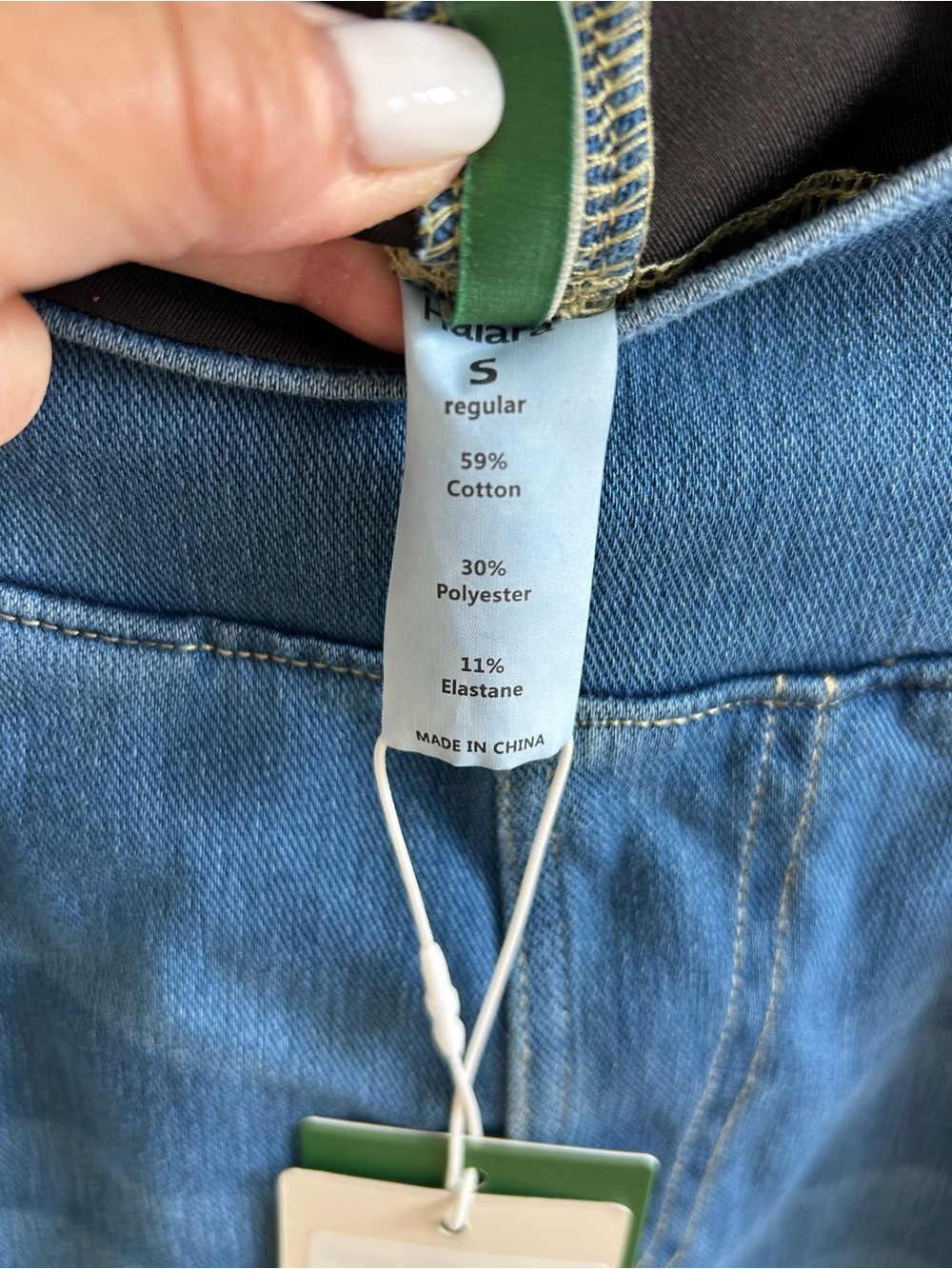 Halara Flex Denim lightweight in medium wash blue - Picture 9 of 10